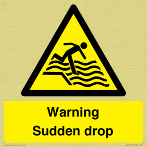 Warning Sudden drop